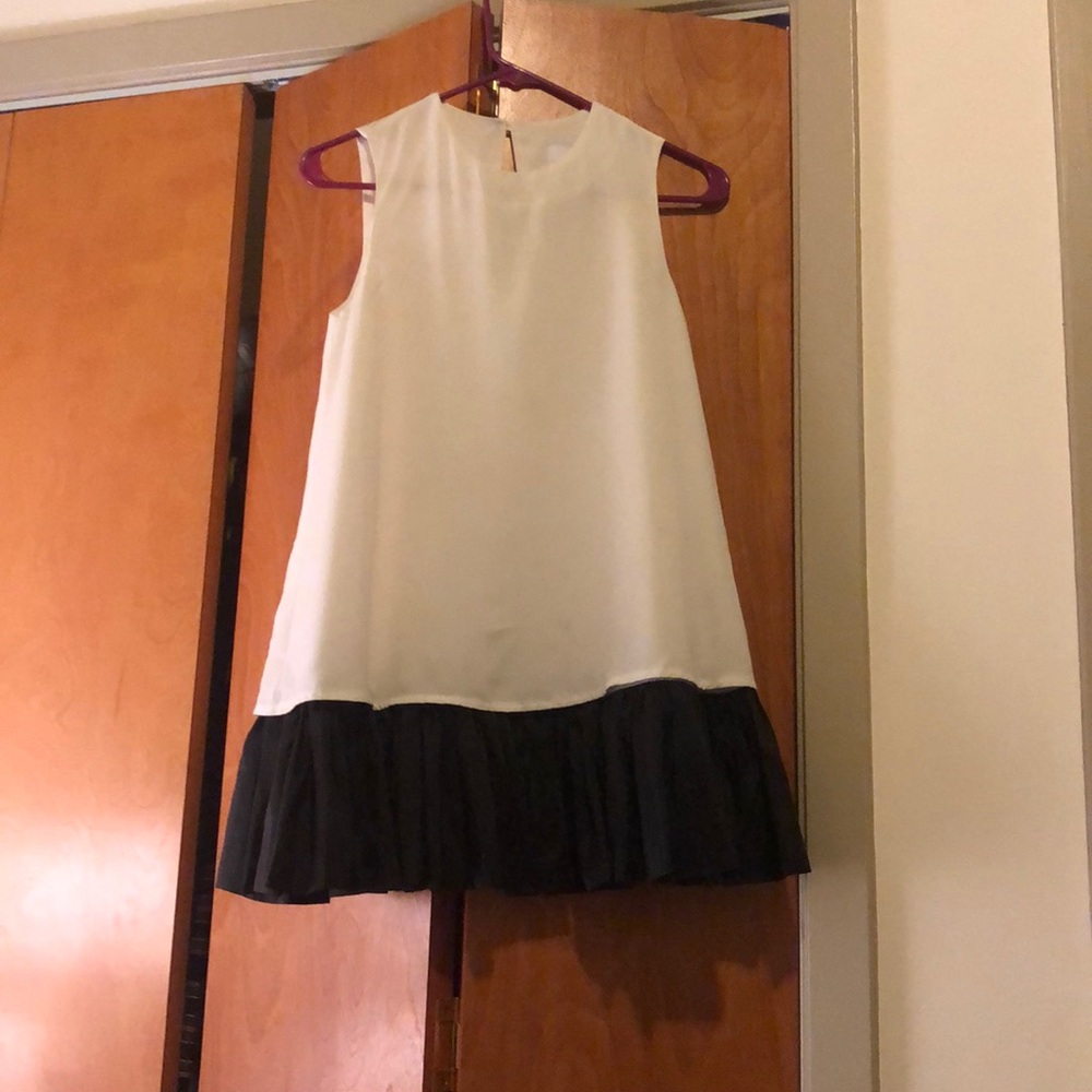 ASOS white and black dress